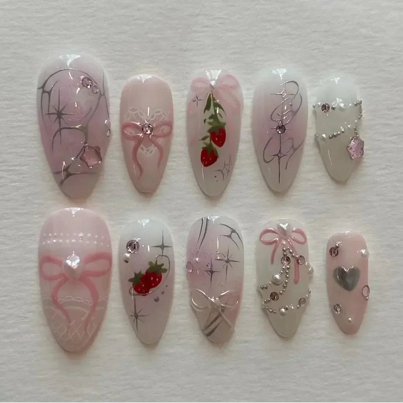 Butterfly Ballet Press-On Nails