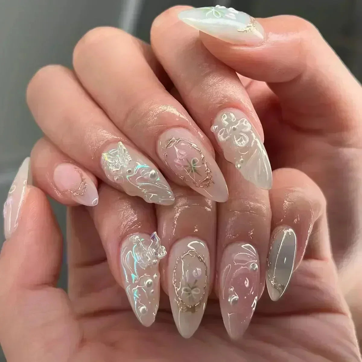 Butterfly Ballet Press-On Nails